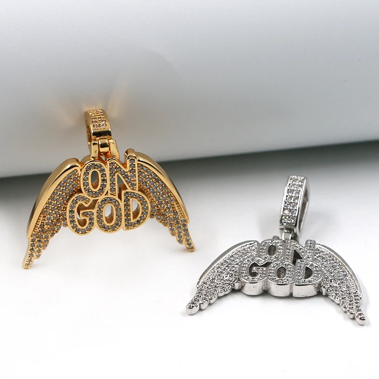 Angel Wings Mektup Kolye